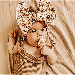 Bandeau gros Noeud XL à nouer en Jersey | Modèle Zélie – Image 7