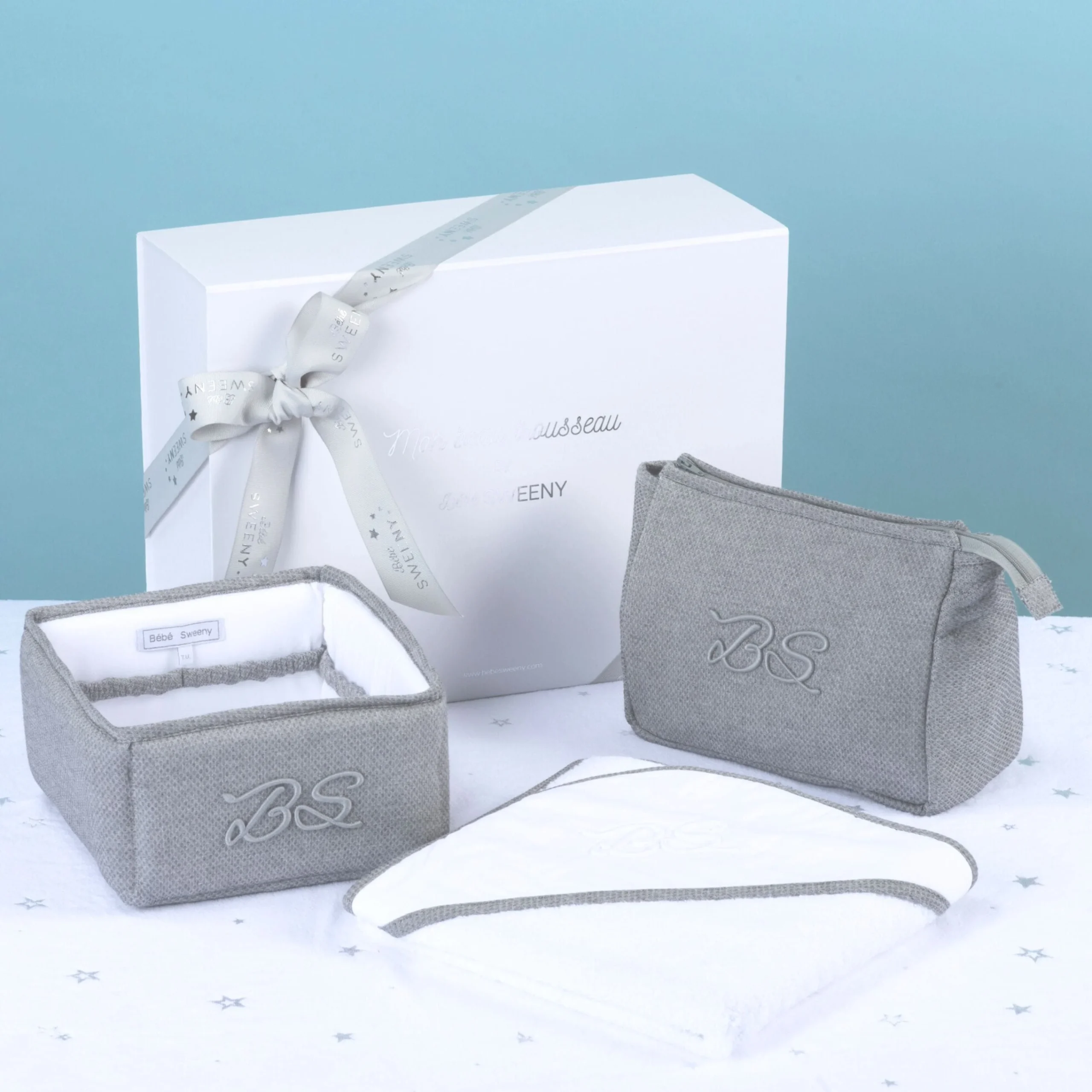 Bebe Sweeny Hampers | Le Bain Grey Hamper (3) – Image 2