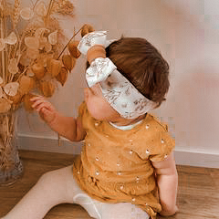 Bandeau avec Noeud en Jersey – Modèle « Princesse » – Image 5