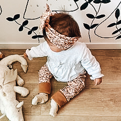 Sarouel Bébé évolutif en jersey – Image 3