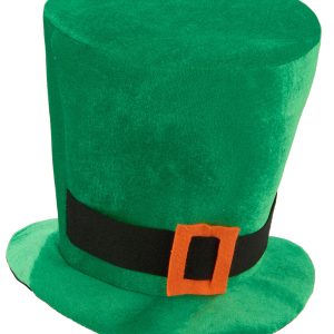 Chapeau Velours vert Saint Patrick