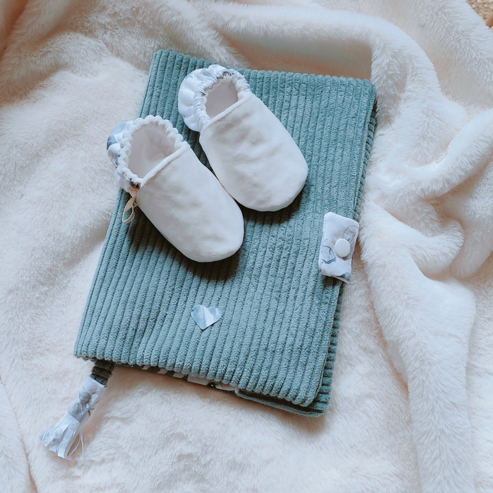 Chaussons Bébé personnalisables 100% Coton | Savane – Image 3