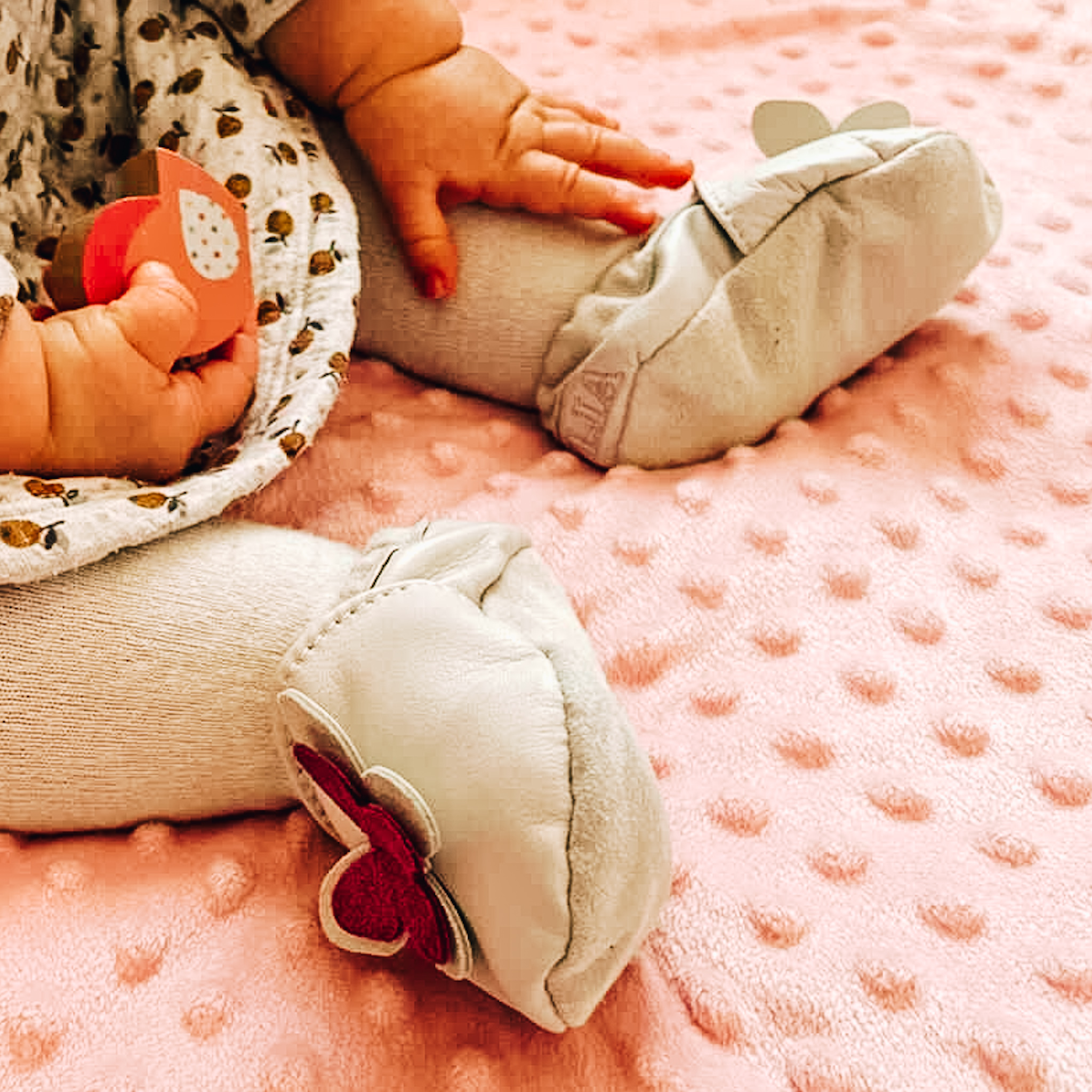 Chaussons Bébé Papillon | Cuir souple à personnaliser – Image 5