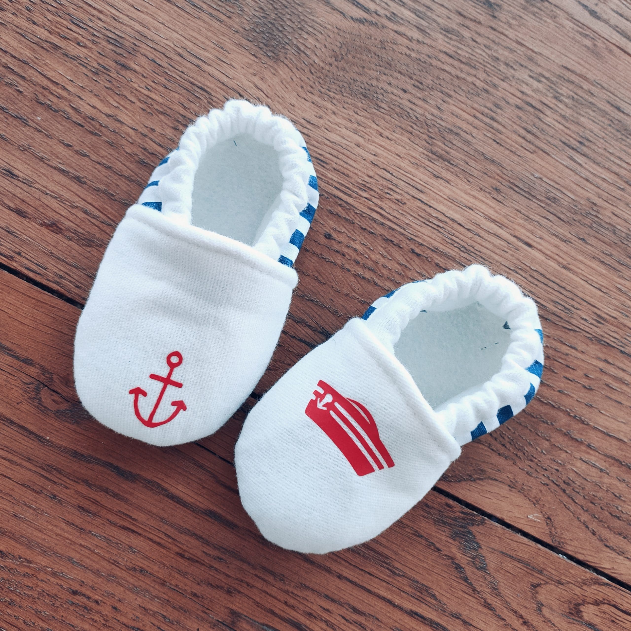 Chaussons personnalisables Bébé | Matelot(e)