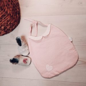 Bavoir Serviette Bébé & Maternelle à personnaliser | Mademoiselle Rose