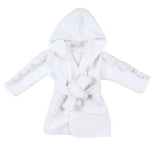 CHELY | Girls Personalised White Bathrobe