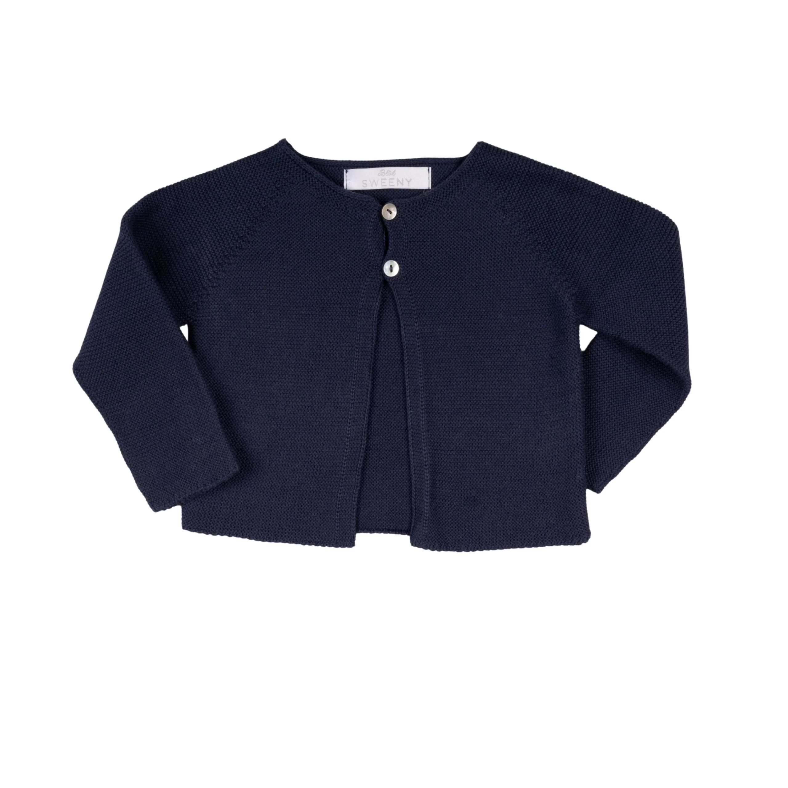 COLETTE | Girls Navy Cotton Cardigan