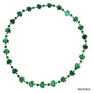Collier trèfles Saint Patrick