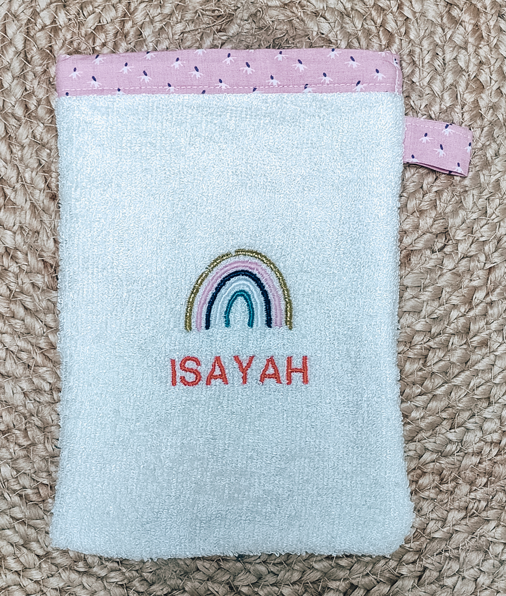 Gant de toilette Personnalisé Bébé – Enfant – Image 6