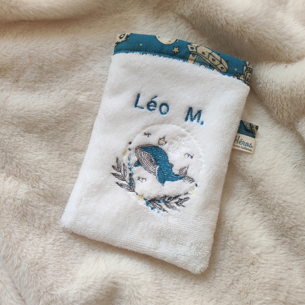 Gant de toilette Personnalisé Bébé – Enfant – Image 3