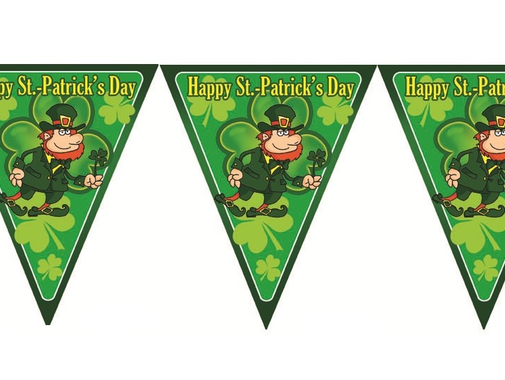 Guirlande fanions Saint Patrick