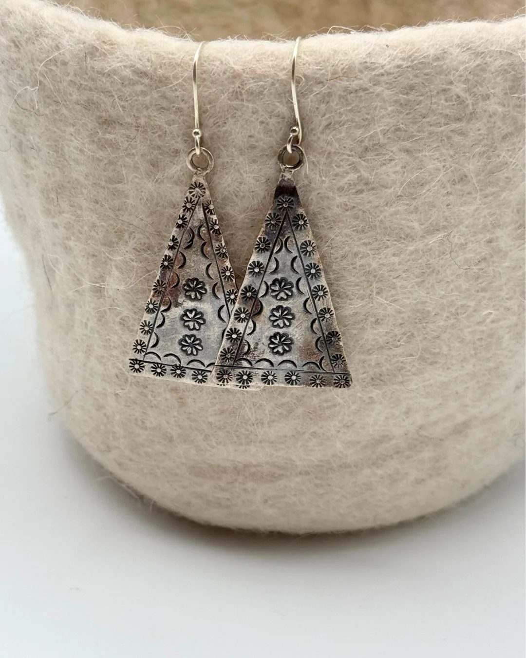 Boucles d'oreilles en argent Karen 25 euros – Image 2