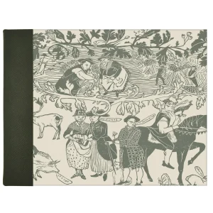 LIVRE D'OR "BLOODLINE" EN CUIR - VERT