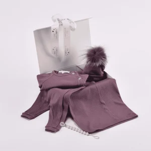 LENNY | Black Plum Baby Gift Set (5)