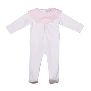 LUCY | White & Pink Gingham All-in-One