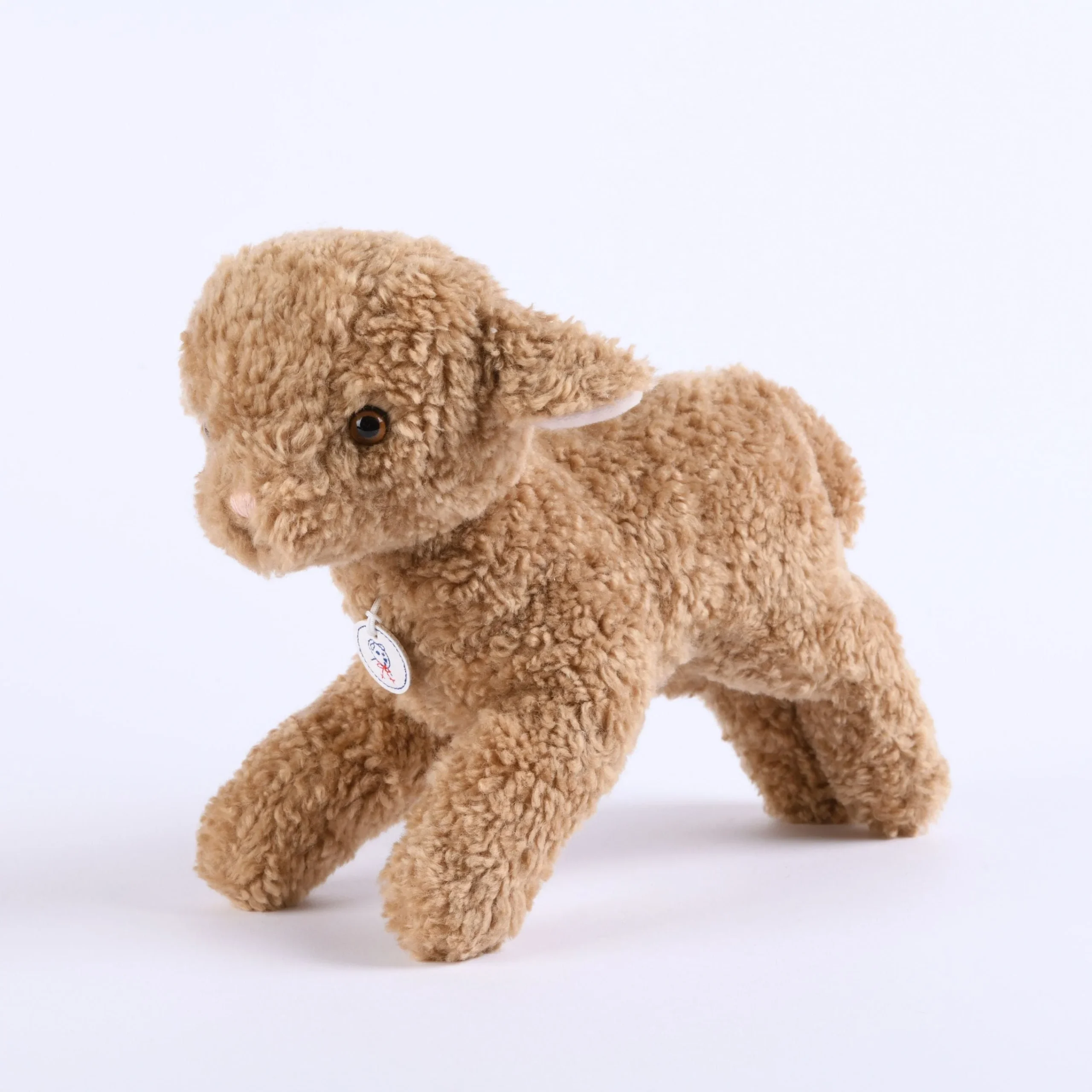 LULU | Brown Plush Lamb (30cm) - Made in France – Image 2