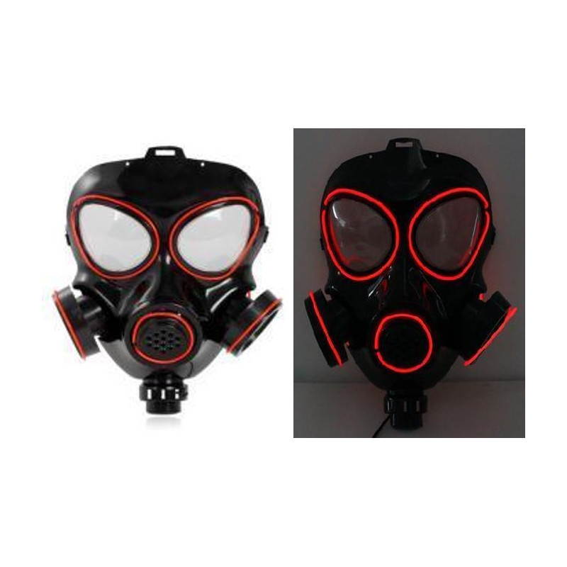 Maque à gaz lumlneux