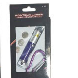 Porte-clés pointeur laser