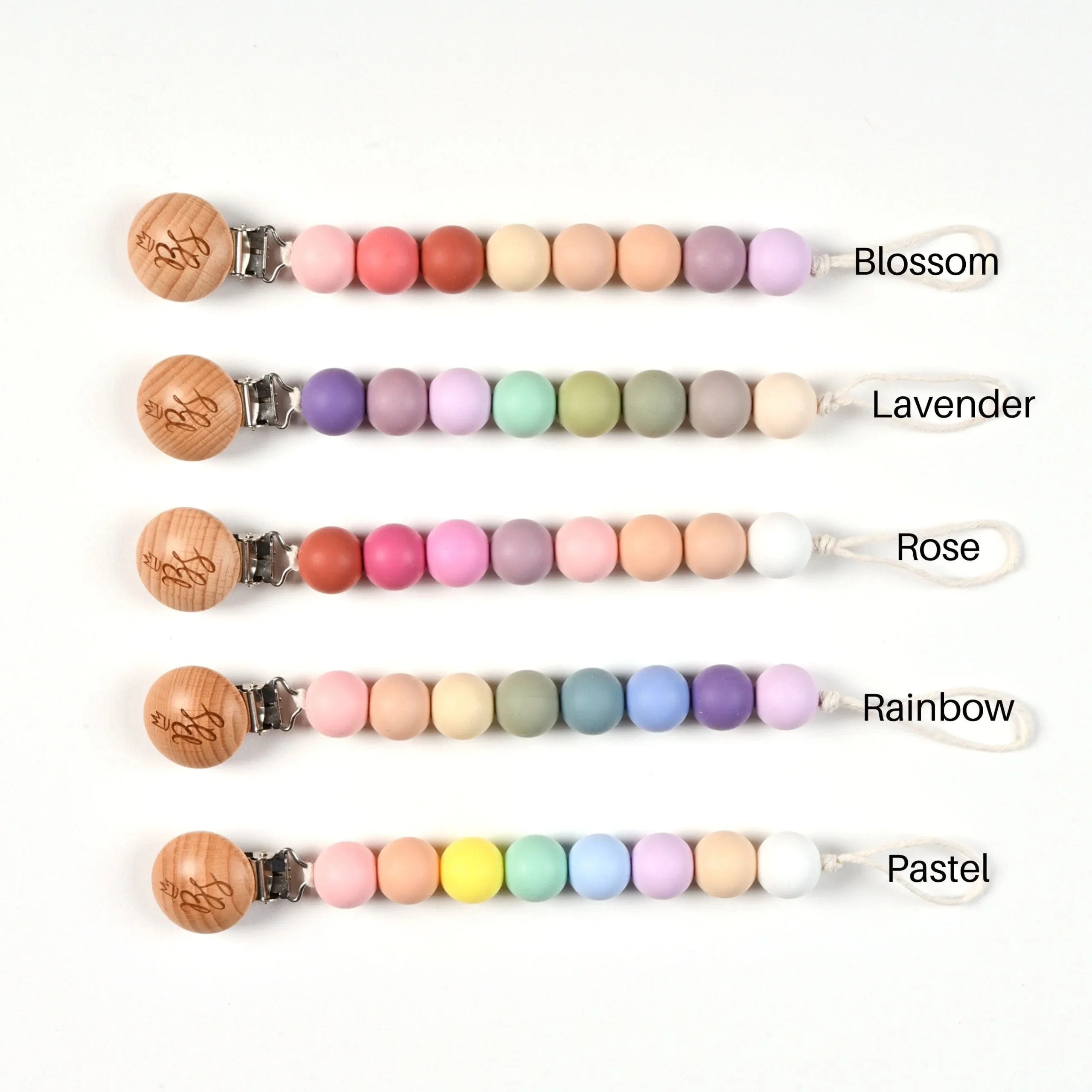 RAINBOW | Handmade Pacifier-Clips – Image 2