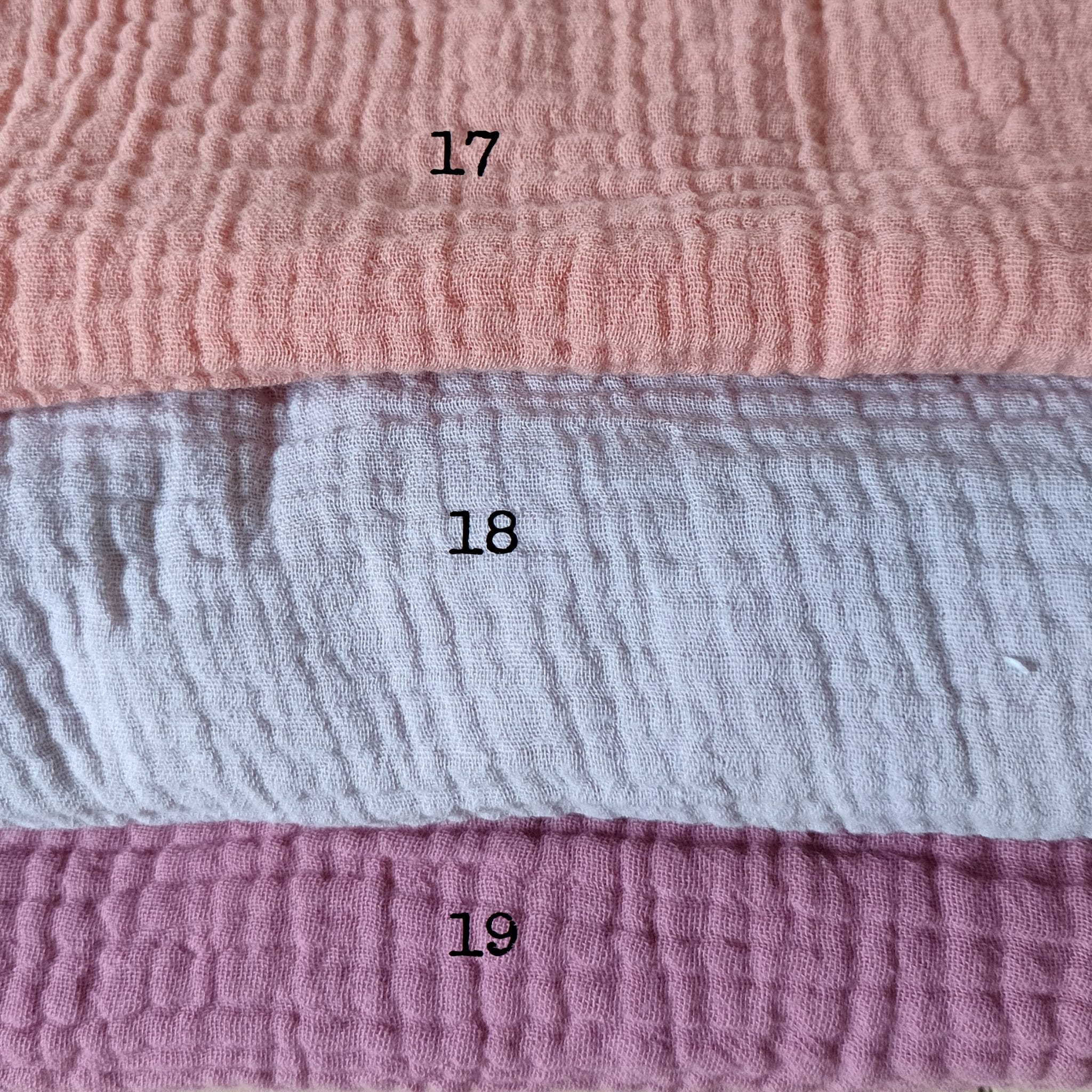 Bandeau Bébé Gaze de Coton à nouer | modèle Prairie – Image 9