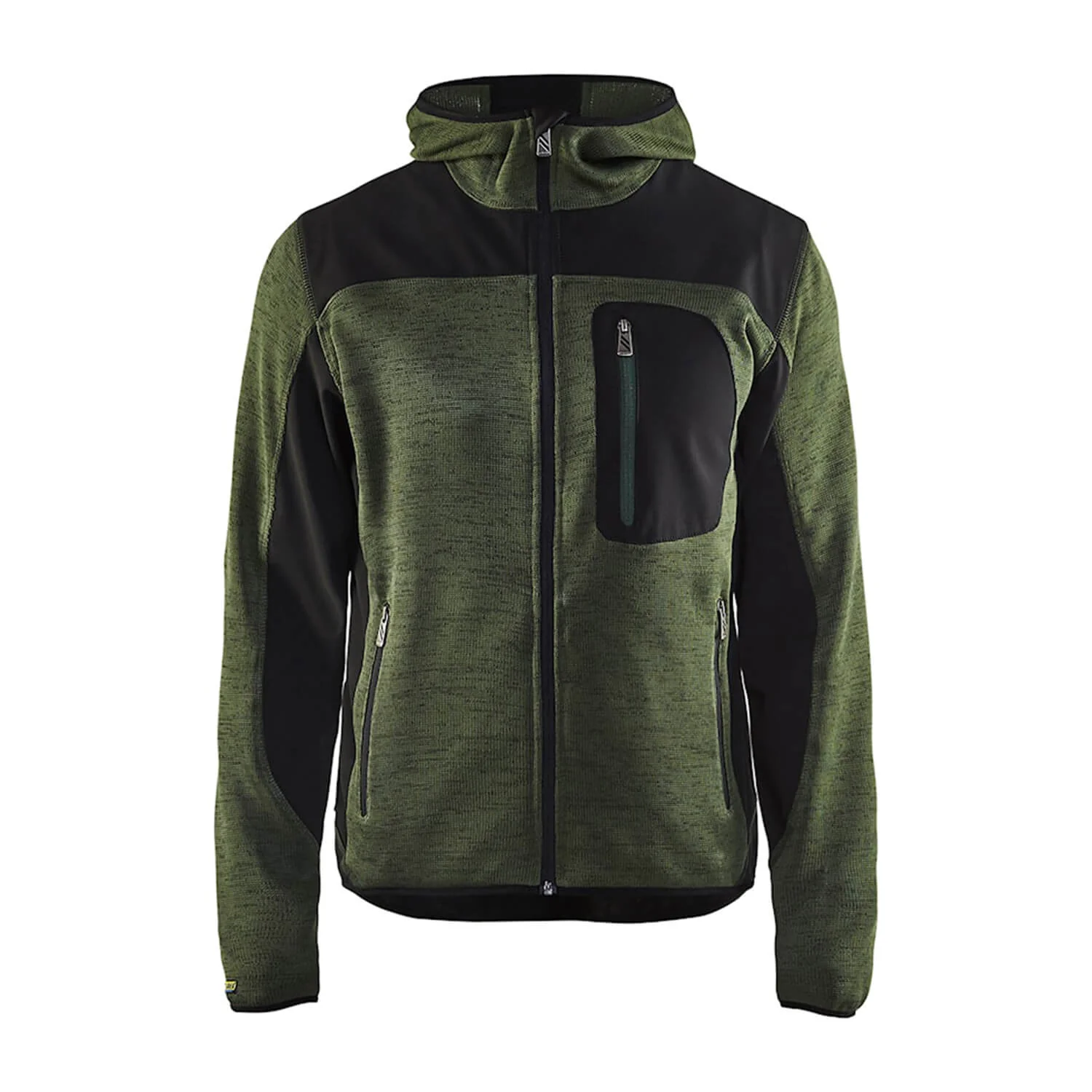 VESTE TRICOTÉE À CAPUCHE - BLAKLADER – Image 4