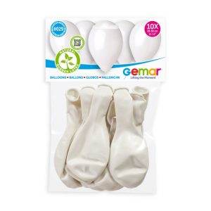 10 ballons métallisés
